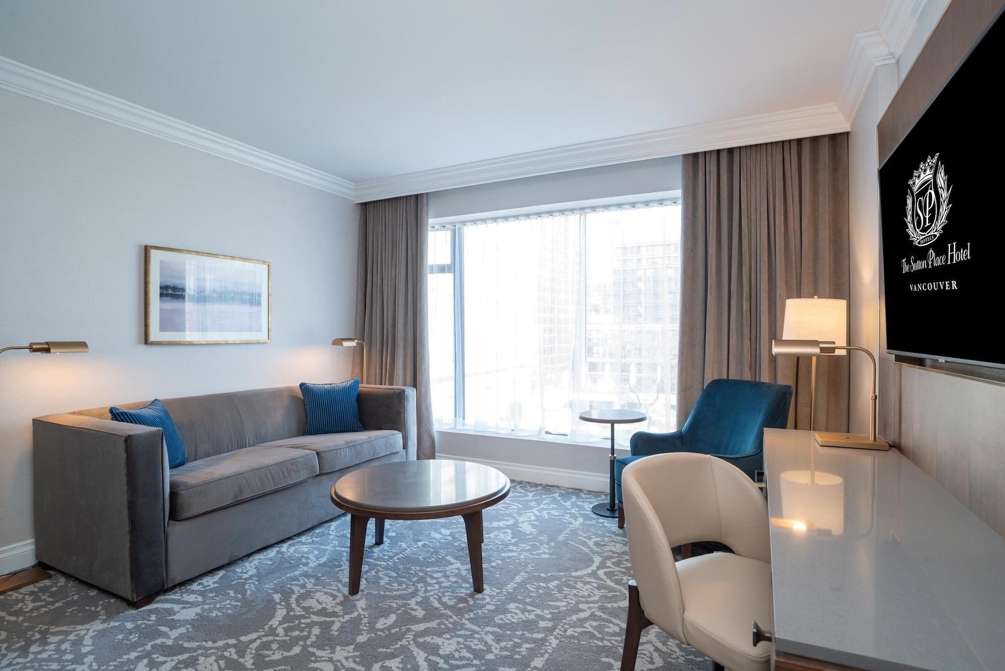 The Sutton Place Hotel Ванкувер Экстерьер фото Living room